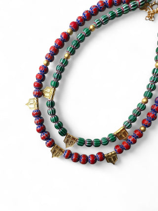 Orenda Afrika Chevron Kadın Kolye