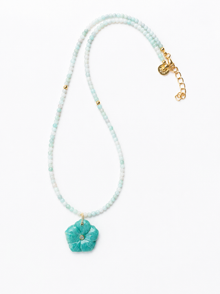Fiora Lume Amazonit Kolye