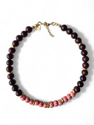 Zeyn Ud Ağacı Ahşap Kadın Kolye