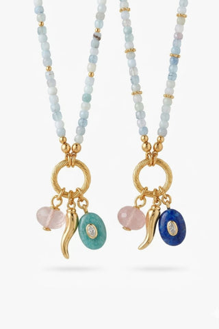 Marelle Aquamarin Kolye