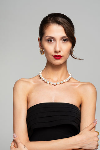 Bianca Mare Barok İnci Kolye