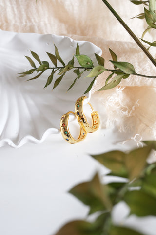 Melis Kadın Halka Küpeler