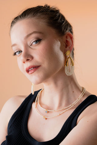 Cassia Kadın Doğal Taş Küpe