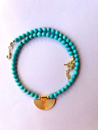 Aset Turkuaz Kadın Kolye