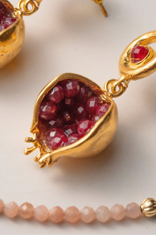 Eden Charm Narlı Kadın Küpe