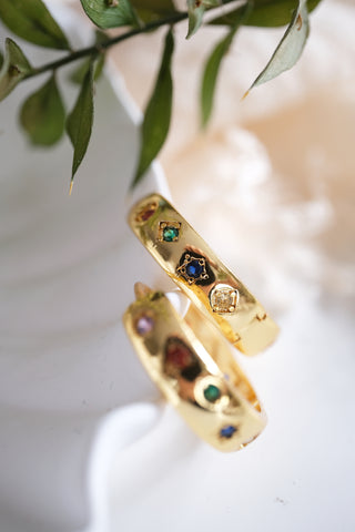 Melis Kadın Halka Küpeler