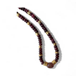 Roselia Granat Ceyt Kolye