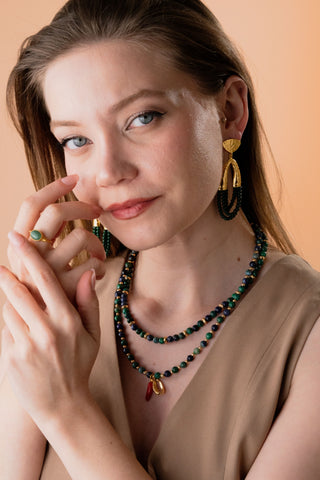 Elena Azurit Kadın Kolye