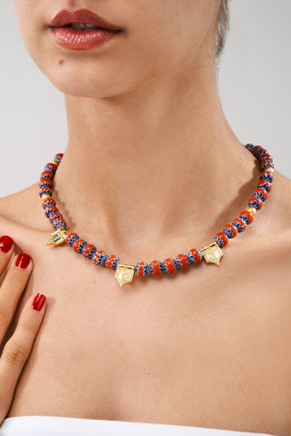 Orenda Afrika Chevron Kadın Kolye