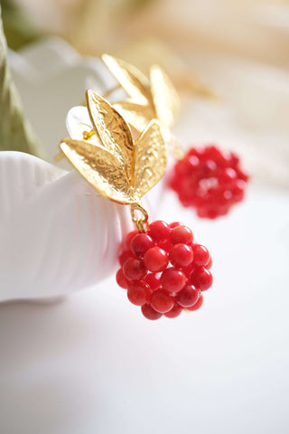 Vivid Mercan Kadın Küpeler