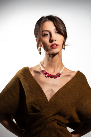 Rose Mirage Kadın Sedef Kolye