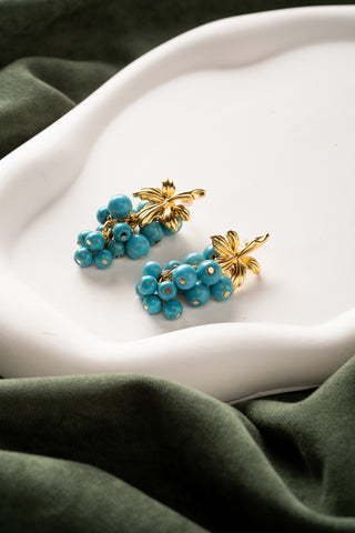 Ocean Grapes Kadın Üzüm Küpeler