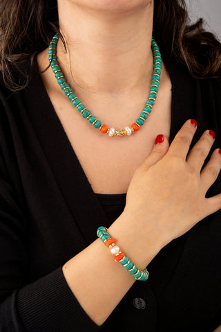 Evergreen Yeşil Kadın Kolye