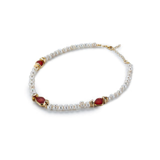 Idillyc İnci Mercan Kadın Kolye